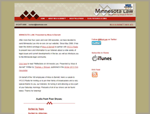 Tablet Screenshot of mossandbarnettonwcco.com